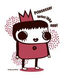 Prinsesser - Burgunder - Klut 2 pk