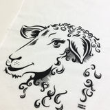Velourhåndkle Sau Odlaug