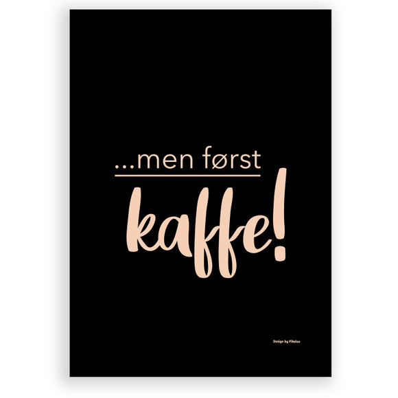 Kjøkkenhåndkle ...men først kaffe