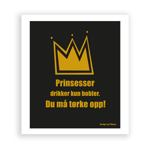 Prinsesse Gull-  klut 2 pk.