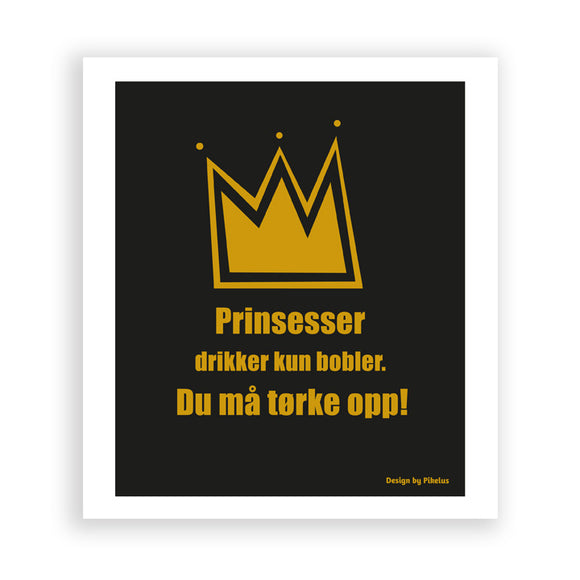 Prinsesse Gull-  klut 2 pk.